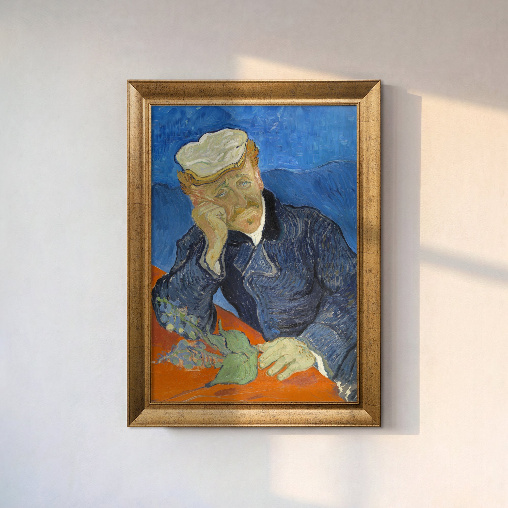 Vincent van Gogh – Dr. Gachet'nin Portresi (1890) | Çerçeveli Duvar Tablosu