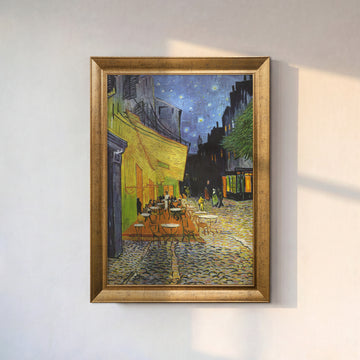 Vincent van Gogh – Gece Kafe Terası (1888) | Çerçeveli Duvar Tablosu