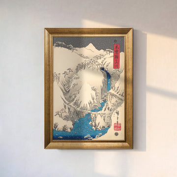 Mountains and Rivers Along the Kisokaidō | Kanvas Tablo