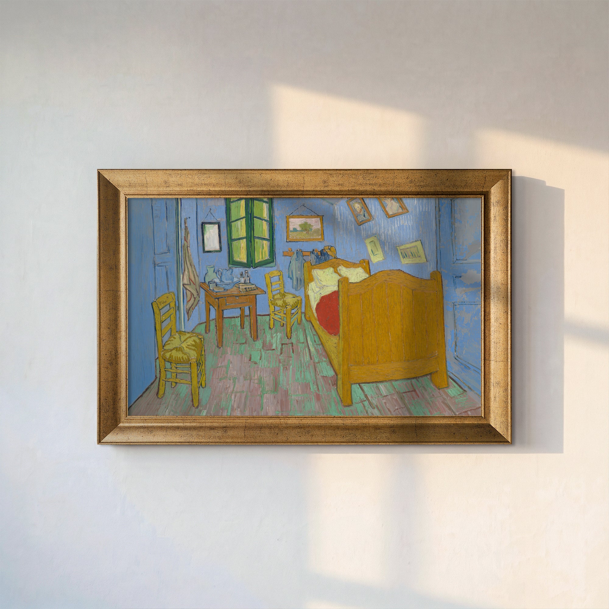 Vincent van Gogh – Yatak Odası (1888) | Çerçeveli Duvar Tablosu