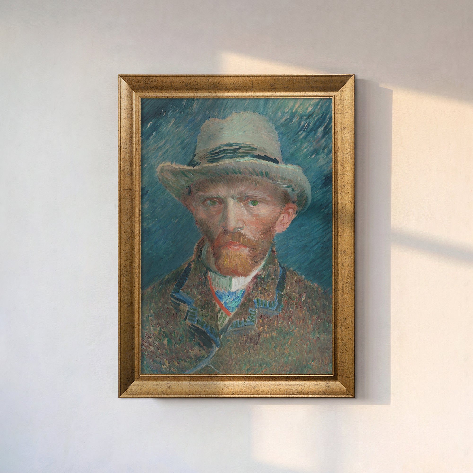 Vincent van Gogh Otoportre Tablosu (1887) | Ünlü Ressam Portresi Duvar Dekoru