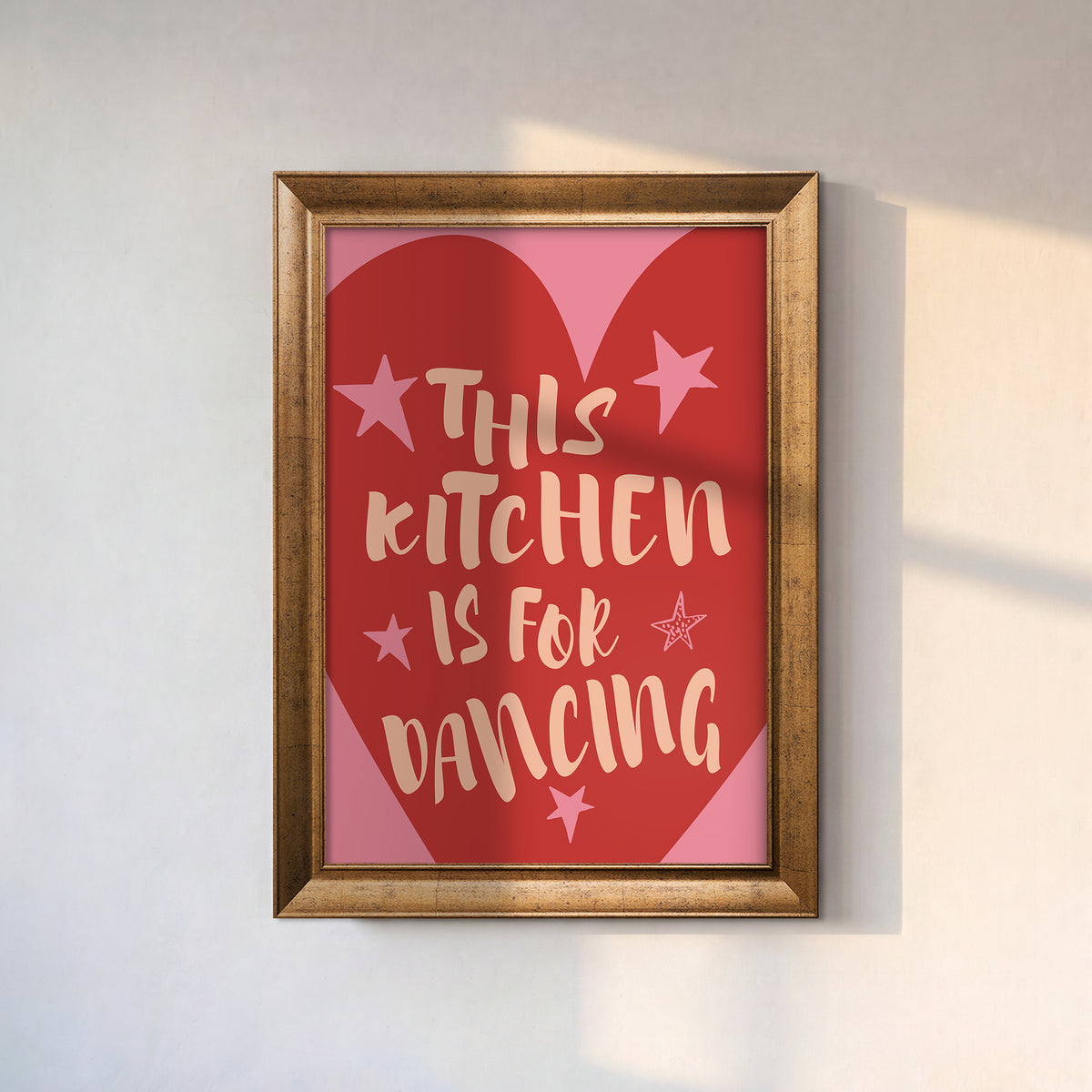 This Kitchen Is For Dancing Kanvas Tablo