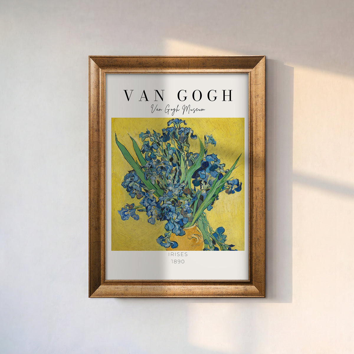 Vincent van Gogh – İrisler (1890) | Çerçeveli Kanvas Tablo
