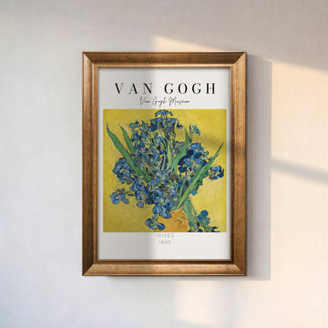 Vincent van Gogh – İrisler (1890) | Çerçeveli Kanvas Tablo