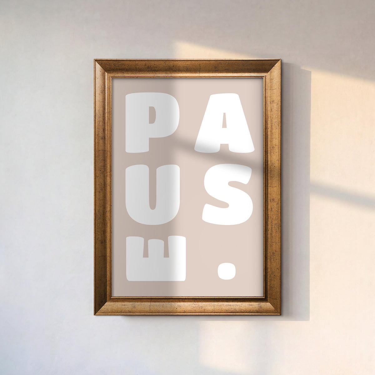 Pause Kanvas Tablo