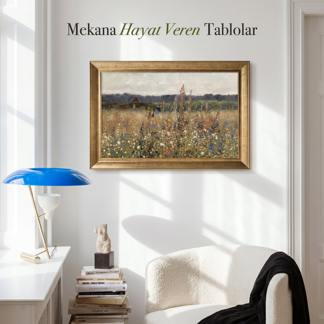 "Yaz Kırları" Kanvas Tablo