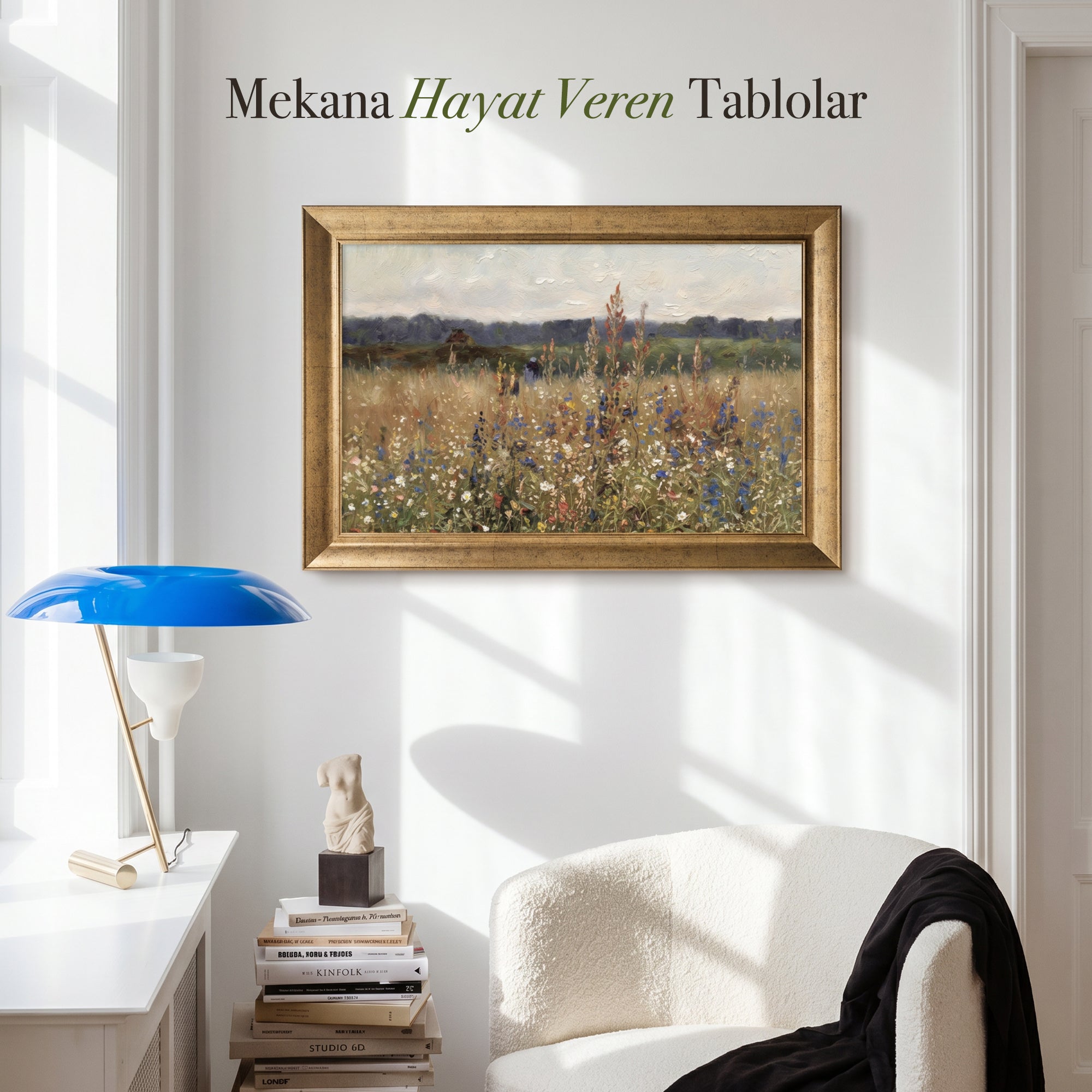 "Yaz Kırları" Kanvas Tablo