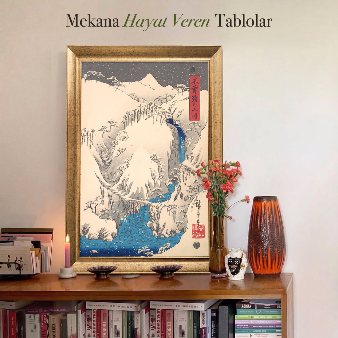 Mountains and Rivers Along the Kisokaidō | Kanvas Tablo