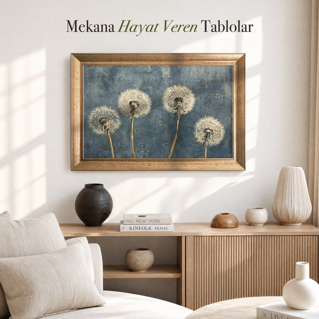 "Dandelion" Kanvas Tablo