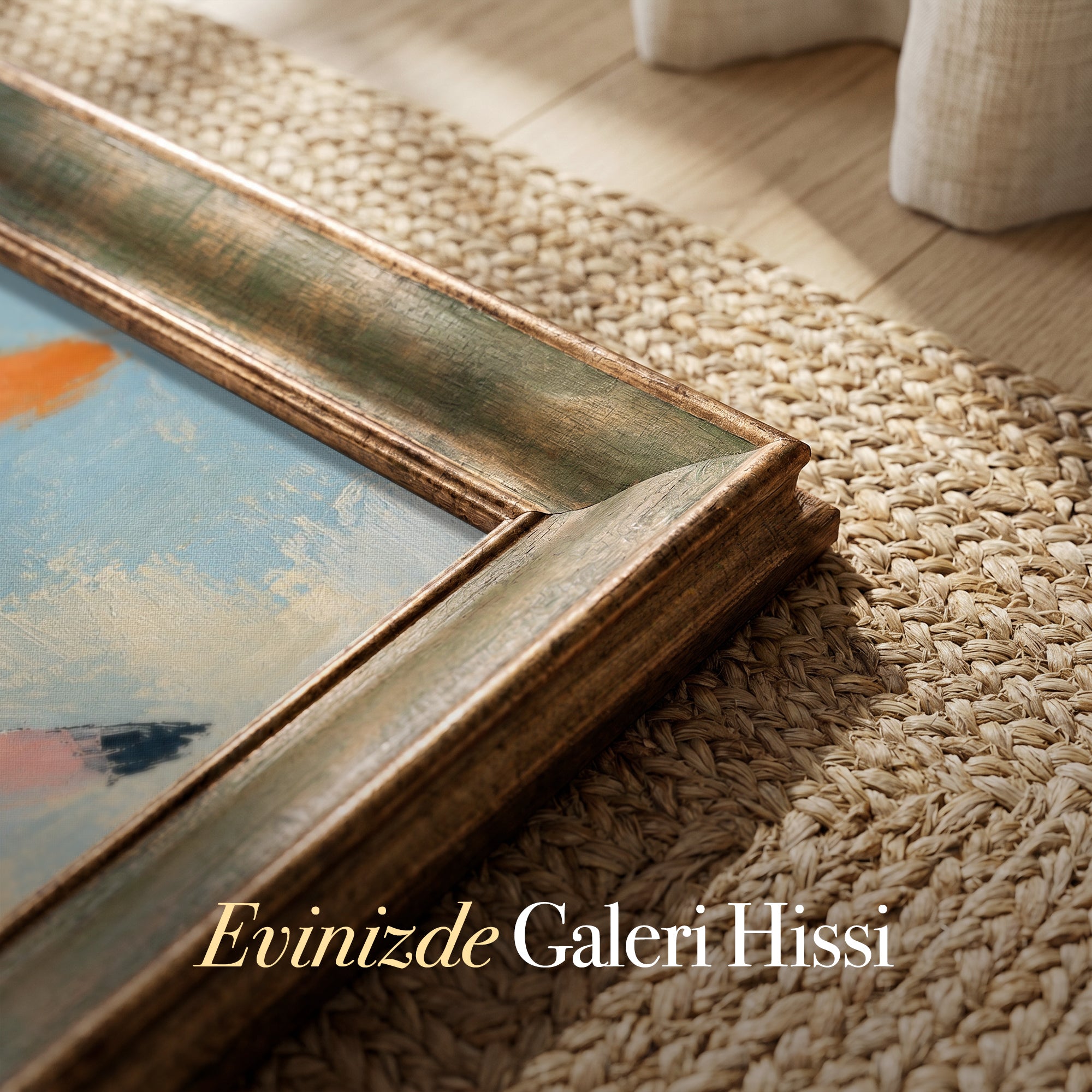 Uçan Martılar – Deniz Esintili Modern Kanvas Tablo