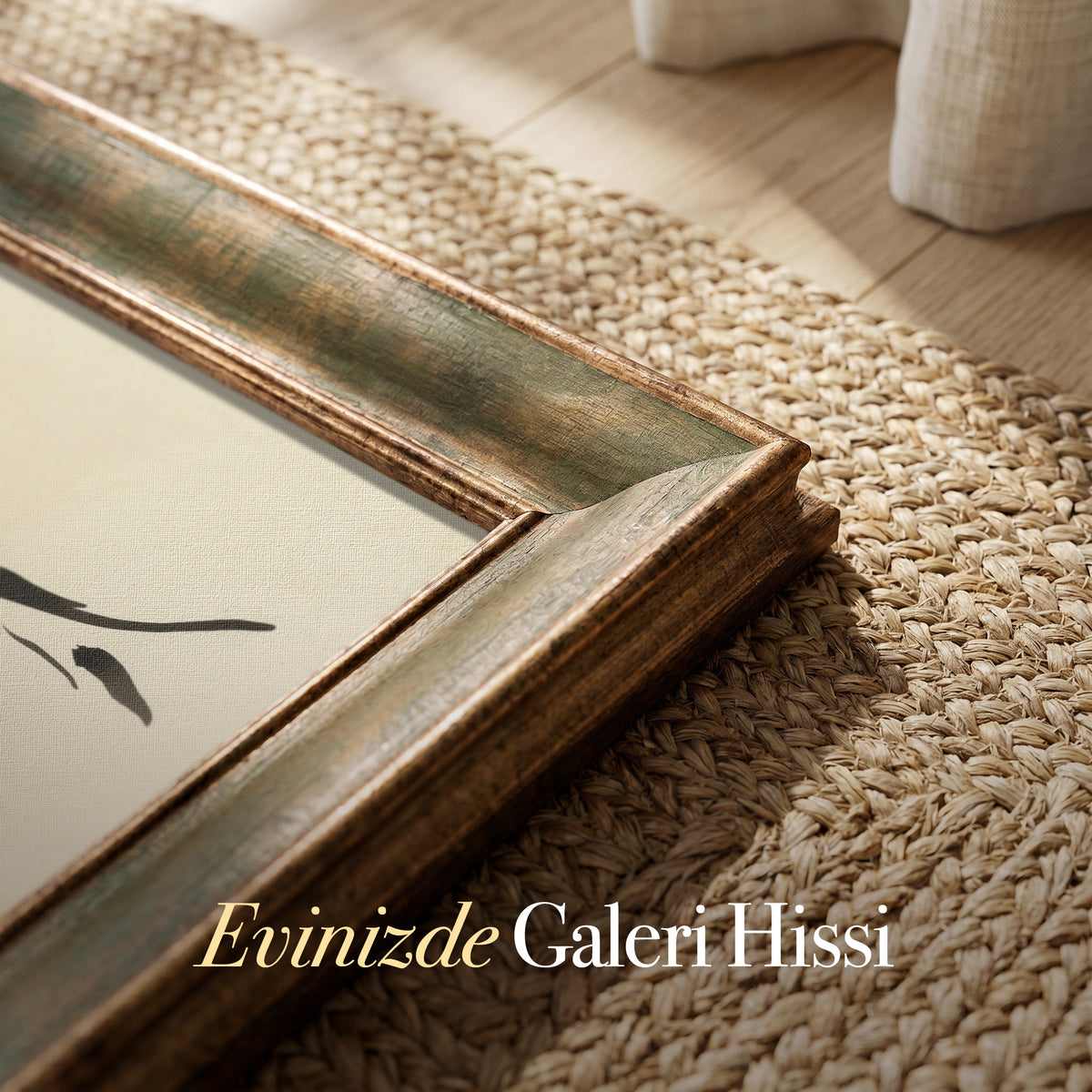 Siyah Beyaz Balık Çizimi Kanvas Tablo – Minimalist Deniz Temalı Duvar Dekoru