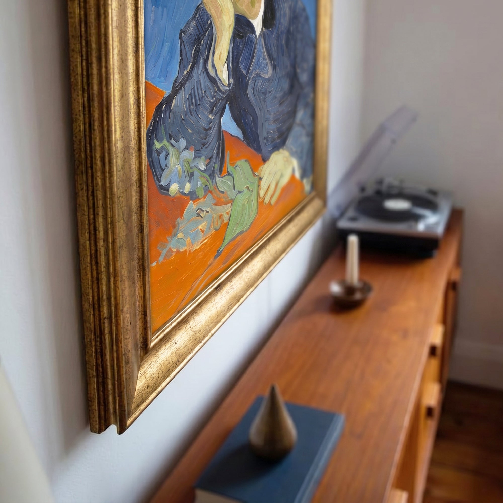 Vincent van Gogh – Dr. Gachet'nin Portresi (1890) | Çerçeveli Duvar Tablosu