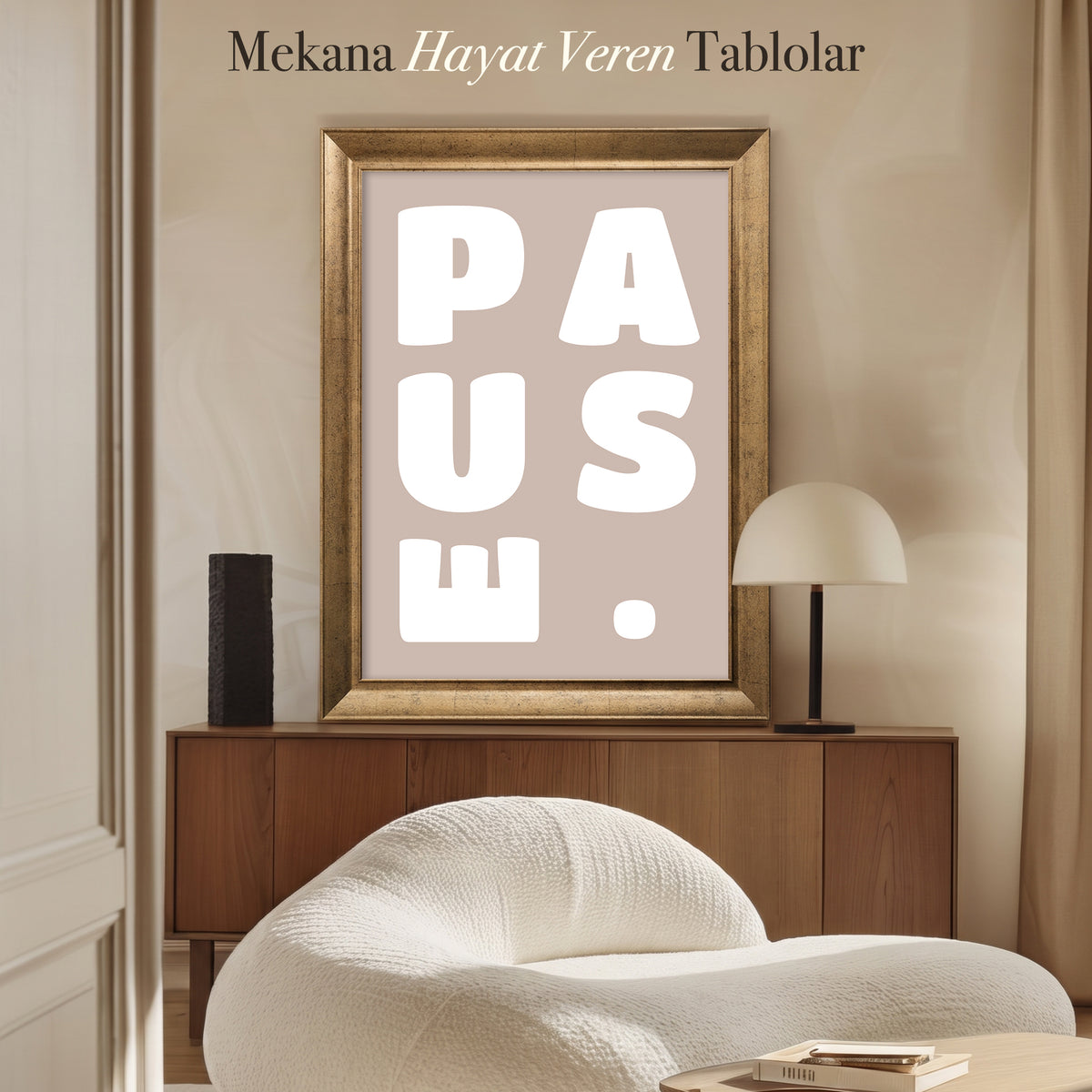 Pause Kanvas Tablo