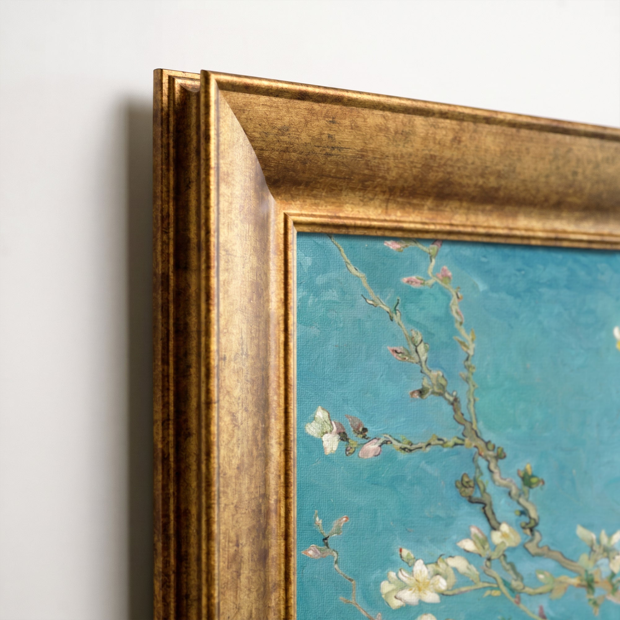 Vincent van Gogh – Çiçek Açan Badem Dalları (1890) | Çerçeveli Duvar Tablosu