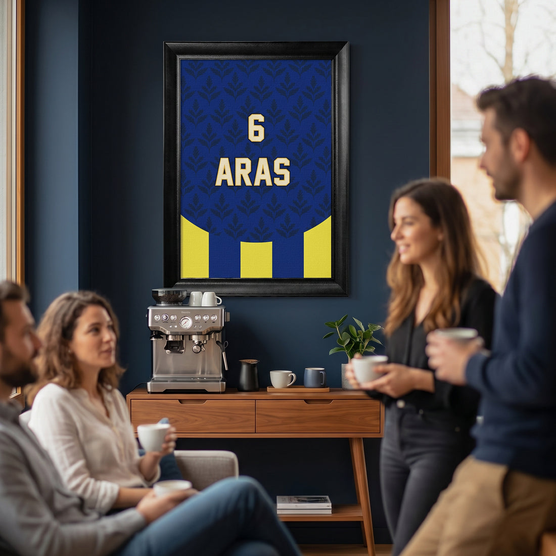 KİŞİYE ÖZEL GÖNÜL RENKLERİ KANVAS TABLO