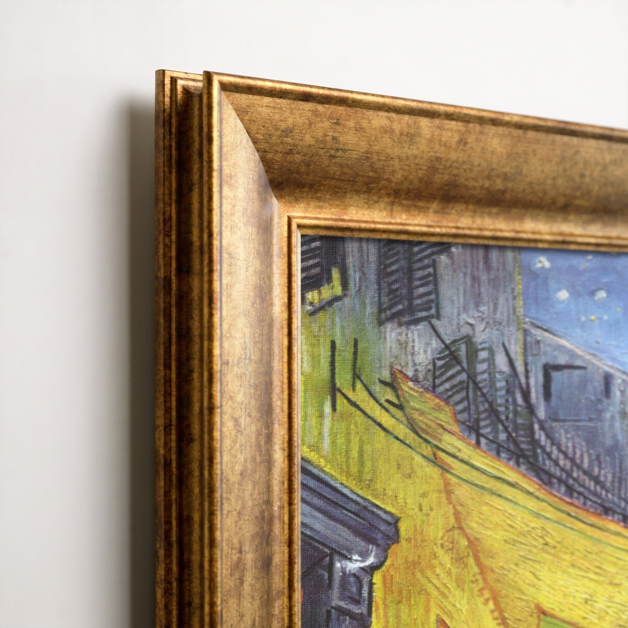 Vincent van Gogh – Gece Kafe Terası (1888) | Çerçeveli Duvar Tablosu