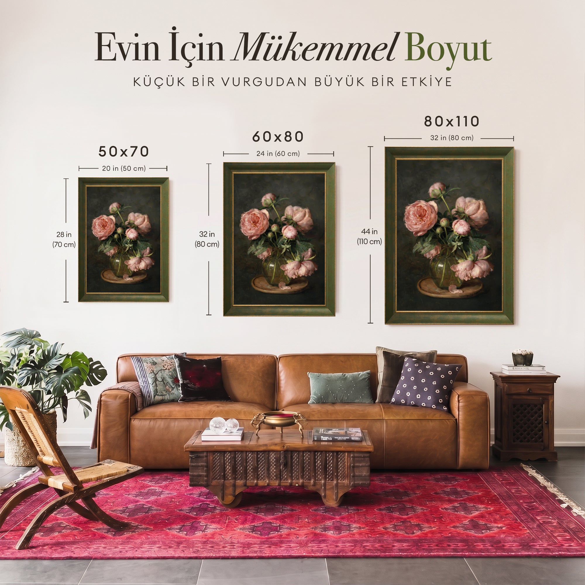 Yelpazeli Kadın Portresi Poster – Klasik Sanat Temalı Dekoratif Duvar Posteri
