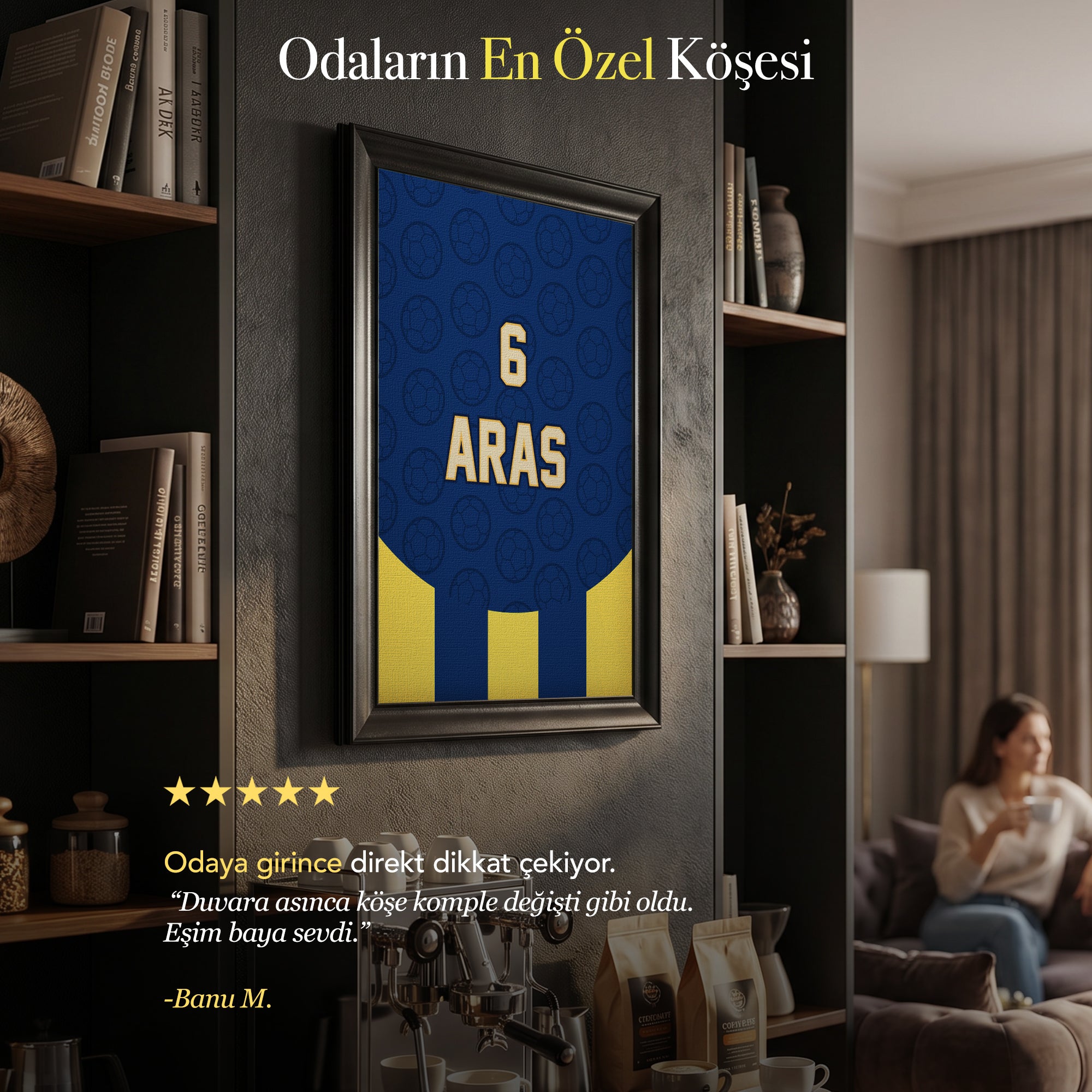 KİŞİYE ÖZEL GÖNÜL RENKLERİ KANVAS TABLO